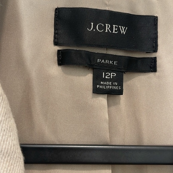 J. Crew Women's Linen Blend Blazer Blazer12p - Picture 2 of 8